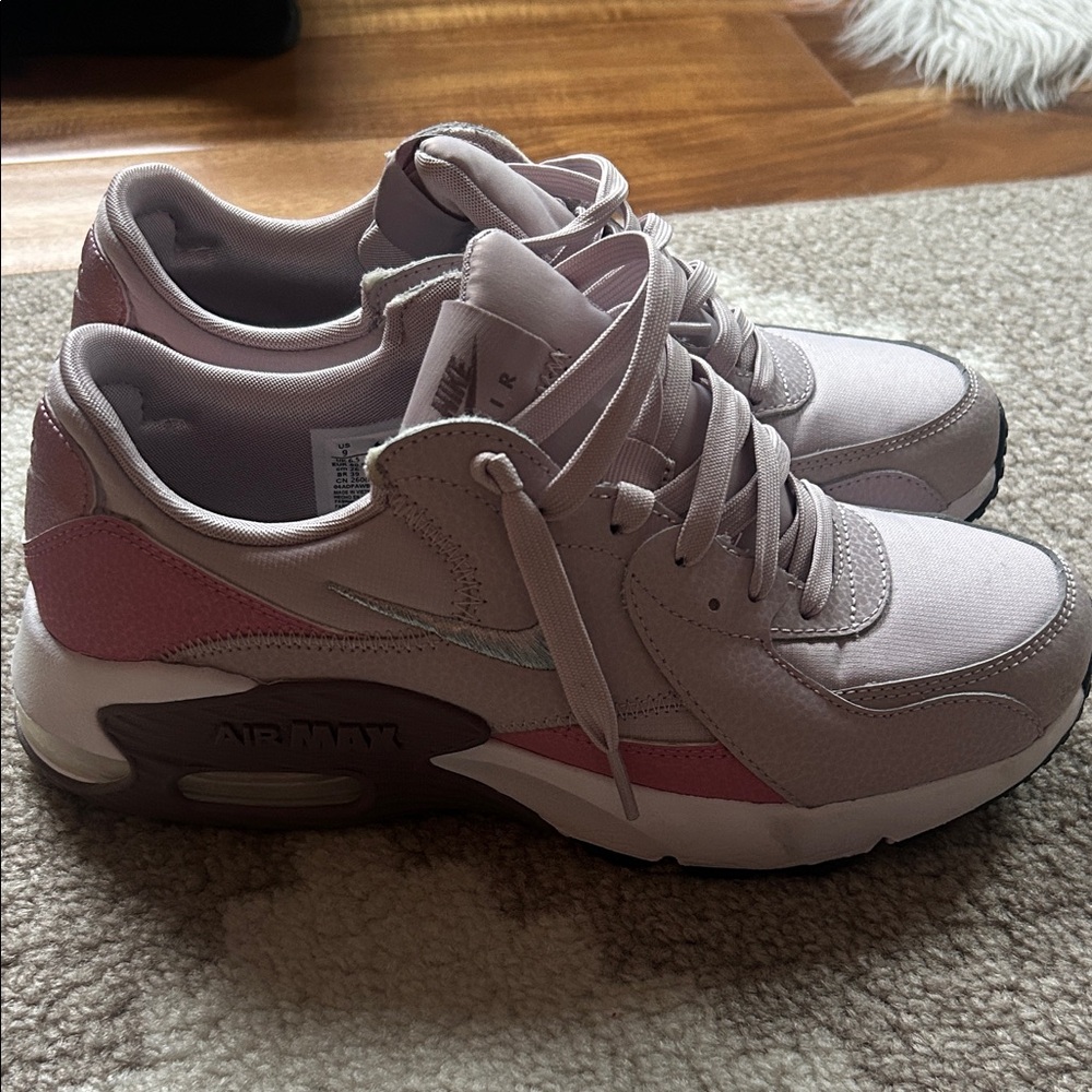 Nike Women's Pink Purple and Gray Sneakers